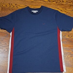 Nike Short Sleeve T Shirt Men's Blue Medium